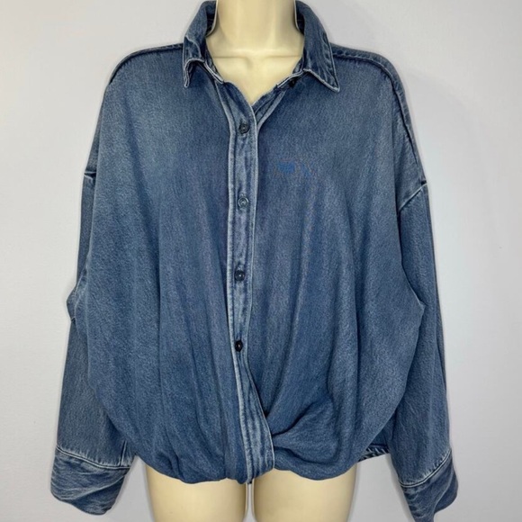 YFB Tops - YFB Blue Denim Large top